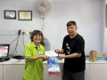 16 donation handover